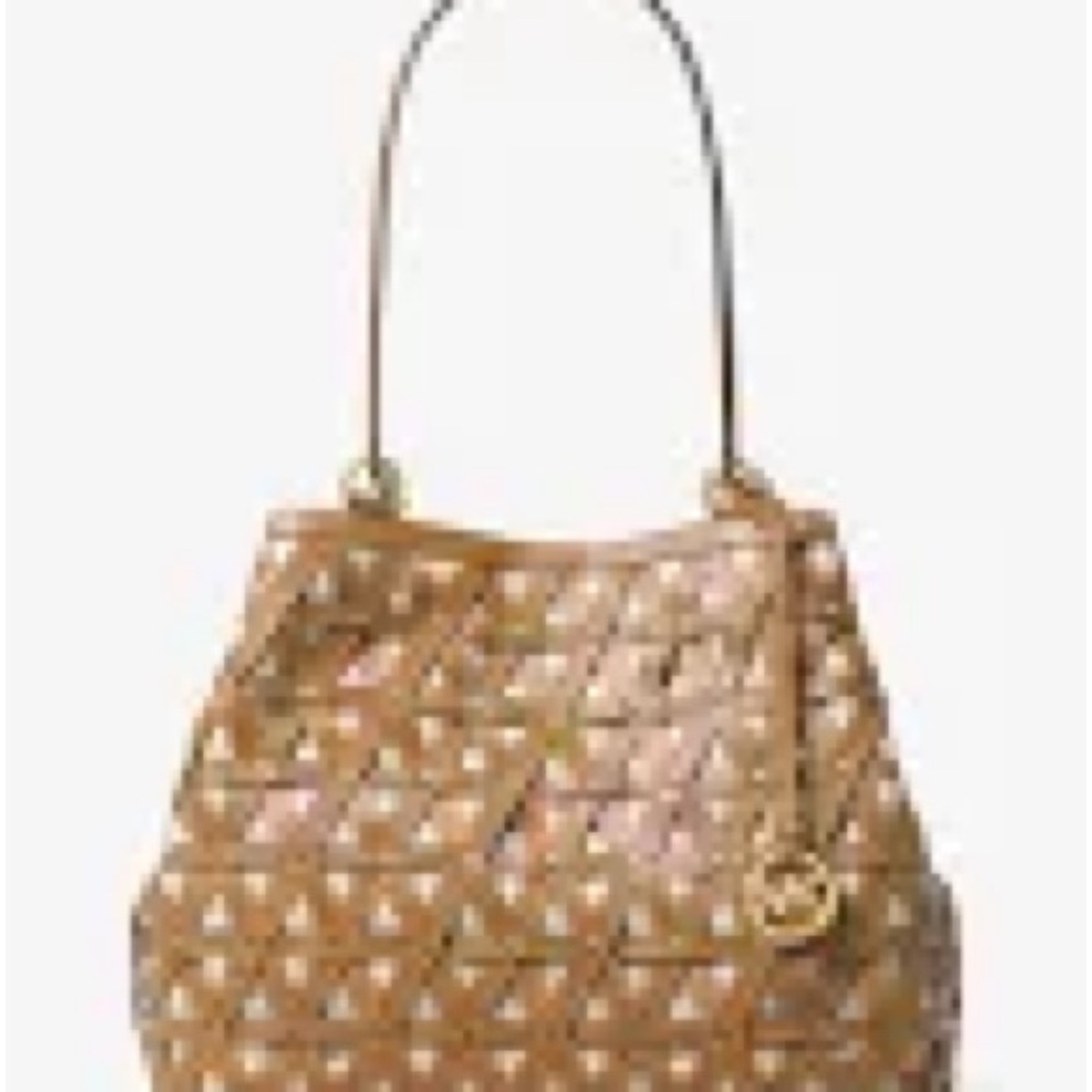 Michael Kors Brooklyn Lattice Satchel